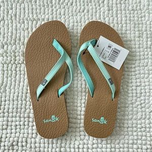 Sanuk Yoga Spree 4 Flip-Flop Sandals Size 5/5.5